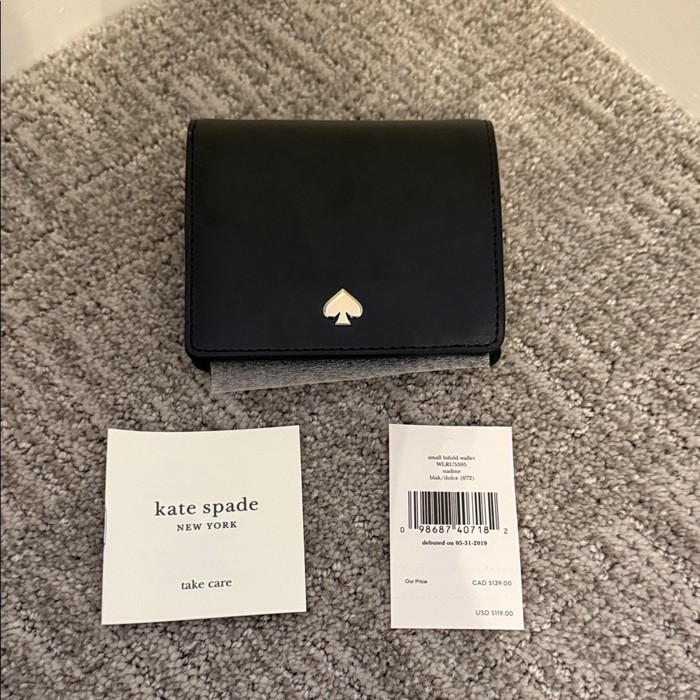 Kate Spade Nadine Black Wallet
